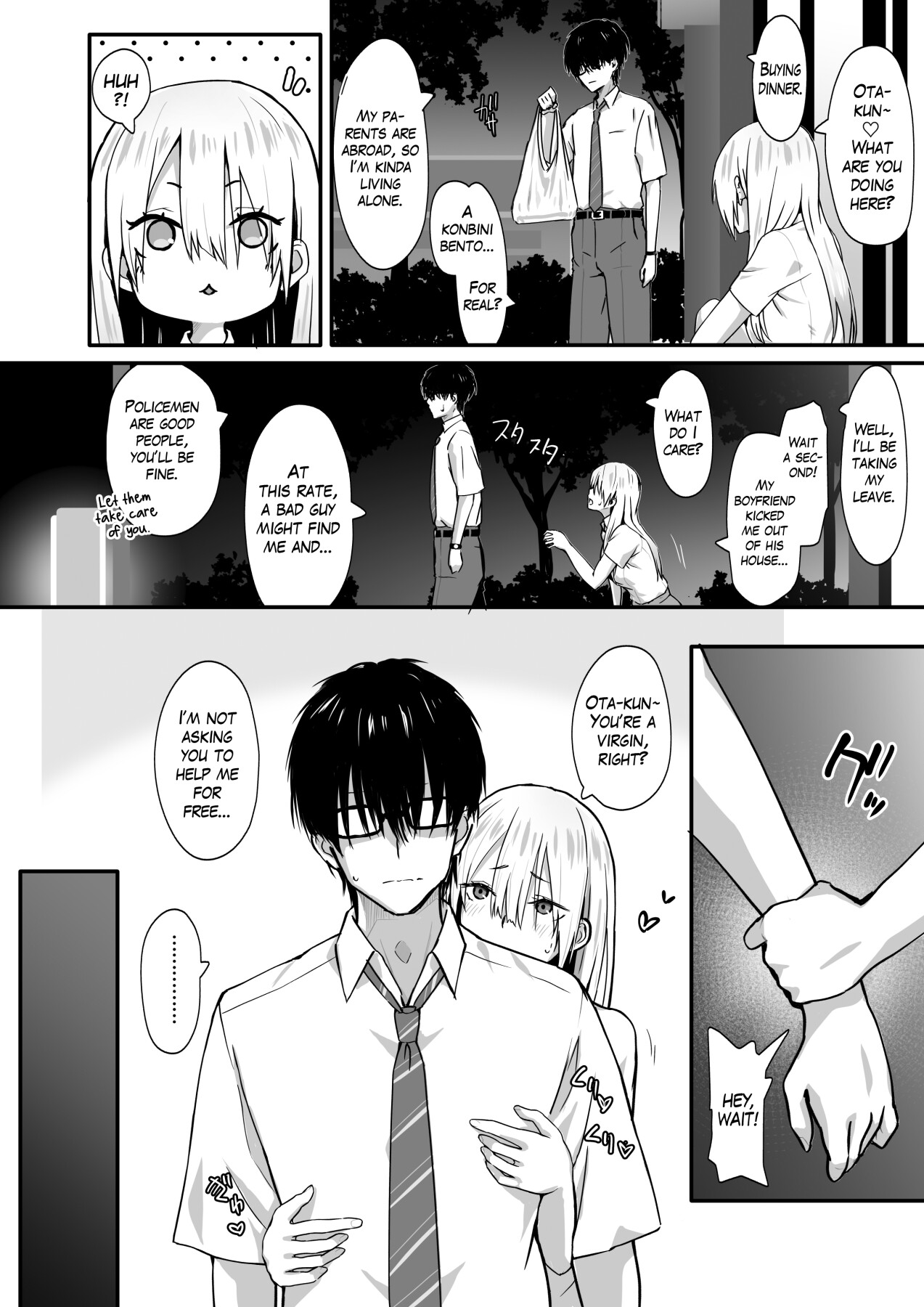 Hentai Manga Comic-Sex with a Nerd is Something Else-Read-5